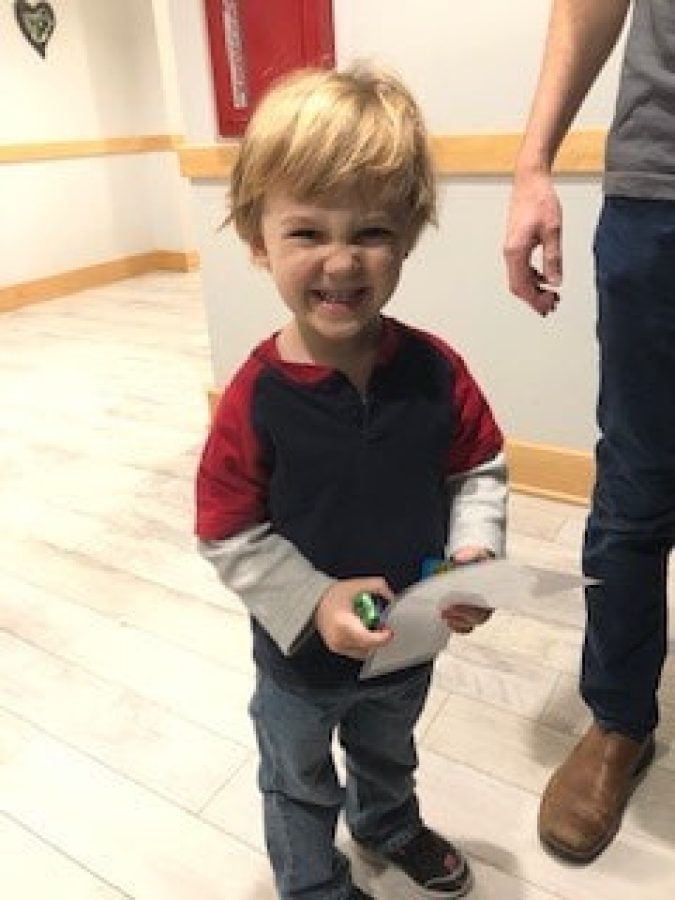 Caroline's big brother Abel