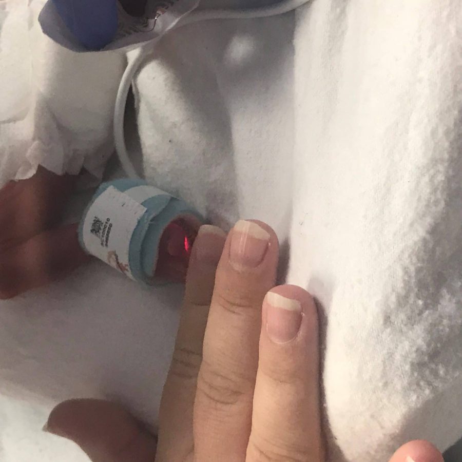 Image of Charlsie's hands