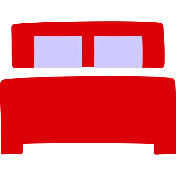 Illustration of bed